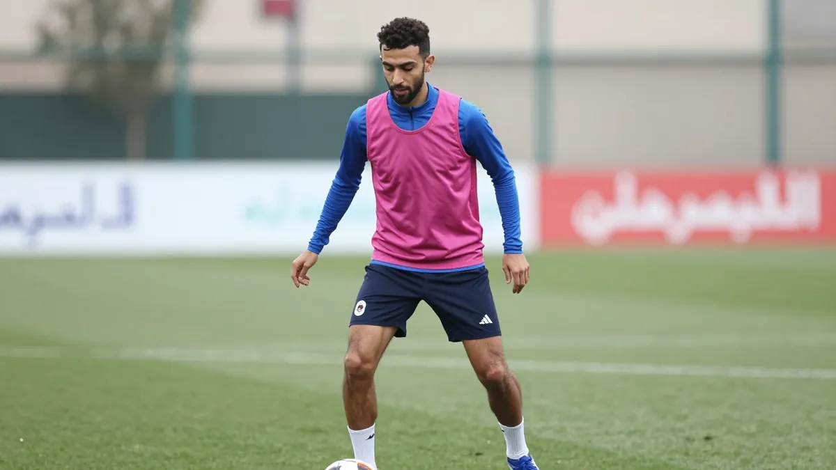 Tawfik Bentayeb traint momenteel apart bij Anderlecht in afwachting van zijn werkvergunning voordat hij bij de groep kan...
